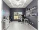 Bright home office with built-in shelving, a large window, and plenty of workspace at 5615 Nw 202Nd Pl, Mc Intosh, FL 32664