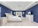 Main bedroom with a king-size bed, large windows, and plenty of natural light at 5615 Nw 202Nd Pl, Mc Intosh, FL 32664