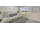Bright bedroom with window and neutral decor at 9872 Se 161St Lane Rd, Summerfield, FL 34491