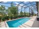 Relaxing screened pool area at 8445 Sw 93Rd Cir, Ocala, FL 34481