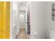 Bathroom with white vanity, shower, and access to other rooms at 4980 Sw 195Th Ave, Dunnellon, FL 34431