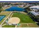 Baseball field with adjacent tennis courts at 12333 Se 177Th Loop, Summerfield, FL 34491