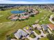Aerial view showcasing home's location in golf community at 12333 Se 177Th Loop, Summerfield, FL 34491