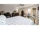 Serene bedroom with a dresser and en-suite bathroom at 9357 Sw 82Nd Ter # B, Ocala, FL 34481