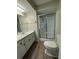 Clean bathroom with a shower/tub combo and updated vanity at 17 Hemlock Terrace Pass, Ocala, FL 34472