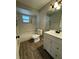 Simple bathroom with a shower and updated vanity at 17 Hemlock Terrace Pass, Ocala, FL 34472