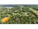 Large estate with multiple buildings situated on lush, green property at 22422 Lake Seneca Rd, Eustis, FL 32736