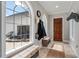 Charming entryway with a stone water feature and ample storage at 22422 Lake Seneca Rd, Eustis, FL 32736