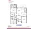 Floor plan showcasing the layout of the home with room names at 4378 Sw 113Th Pl, Ocala, FL 34476