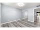 Bedroom with mirrored closet doors and neutral walls at 551 Fairways Dr # A, Ocala, FL 34472