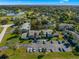 Aerial view showing building location and parking at 551 Fairways Dr # A, Ocala, FL 34472