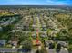 Aerial view showing home's location in a residential neighborhood at 8475 Se 137Th Loop, Summerfield, FL 34491
