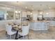 Modern kitchen with island and stainless steel appliances at 4737 Nw 39Th Street Rd, Ocala, FL 34482