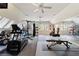 Spacious home gym with mirrored walls and a variety of equipment at 7819 Se 12Th Cir, Ocala, FL 34480