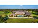 Stunning aerial view of the estate, showcasing the pool and grounds at 17800 Se 237Th Ct, Umatilla, FL 32784