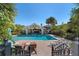 Relaxing pool and spa area with lounge chairs and patio at 1218 Se 11Th St, Ocala, FL 34471
