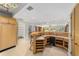 Open kitchen with an island and ample storage space at 1218 Se 11Th St, Ocala, FL 34471