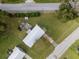 Aerial view showcasing a home's location and spacious backyard at 2810 Se 8Th St, Ocala, FL 34471
