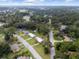 Aerial view of a single Gathering home with large backyard and detached shed at 2810 Se 8Th St, Ocala, FL 34471