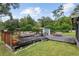 Spacious backyard deck with seating area, perfect for outdoor entertaining at 2810 Se 8Th St, Ocala, FL 34471