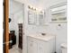 Bathroom with a vanity, medicine cabinet, and toilet at 2810 Se 8Th St, Ocala, FL 34471