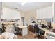 Bright office with two work stations and built-in cabinetry at 2210 Se Laurel Run Dr, Ocala, FL 34471