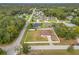 Aerial view of the property and surrounding area at 8335 Se 162Nd Pl, Summerfield, FL 34491