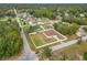 Aerial view of the house and surrounding neighborhood at 8335 Se 162Nd Pl, Summerfield, FL 34491