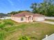 Single story house with large yard and white fence in a residential area at 8335 Se 162Nd Pl, Summerfield, FL 34491