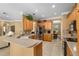Modern kitchen boasting stainless steel appliances and ample cabinetry at 11703 Se 91St Cir, Summerfield, FL 34491