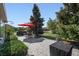 Spacious patio perfect for outdoor dining and grilling at 11703 Se 91St Cir, Summerfield, FL 34491