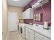 Laundry room with washer, dryer, cabinets, and sink at 11703 Se 91St Cir, Summerfield, FL 34491