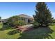 House backyard with partial view of patio at 11703 Se 91St Cir, Summerfield, FL 34491