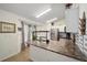 Updated kitchen with stainless steel appliances and a large island with a double sink at 14185 Sw 30Th Pl, Ocala, FL 34481