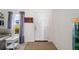 View of living room from entryway, featuring a large fish tank at 14185 Sw 30Th Pl, Ocala, FL 34481