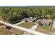 Aerial view of two homes on a wooded lot at 14185 Sw 30Th Pl, Ocala, FL 34481