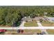 Aerial view of two homes on a quiet street at 14185 Sw 30Th Pl, Ocala, FL 34481