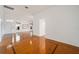Hardwood floors and open concept living space at 6042 Topsail Rd, Lady Lake, FL 32159