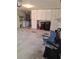 Garage with storage cabinets and laundry area at 10970 Sw 69Th Cir, Ocala, FL 34476