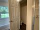 Small half bathroom with toilet and vinyl flooring at 2030 Sw 163Rd Pl, Ocala, FL 34473