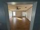 Spacious bedroom with wood flooring and ceiling fan at 8685 Sw 67 Ct, Ocala, FL 34476
