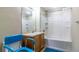 Bathroom with shower, tub, and vanity at 4555 Sw 52Nd Cir # 101, Ocala, FL 34474