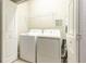 Bright laundry room with washer and dryer included at 4555 Sw 52Nd Cir # 101, Ocala, FL 34474