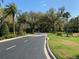 Approaching the guarded entrance of the upscale Juliette Falls community at 7173 Sw 179Th Court Rd, Dunnellon, FL 34432