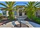Front entrance with staircase and fountain, flanked by palm trees at 1485 & 1525 Se 59Th St, Ocala, FL 34480