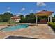 Stunning pool and spa with covered patio and hot tub at 1485 Se 59Th St, Ocala, FL 34480