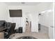 Home office with view into bedroom and bathroom at 4710 Sw 65Th Pl, Ocala, FL 34474