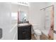 Clean bathroom with shower and single vanity at 4710 Sw 65Th Pl, Ocala, FL 34474
