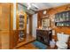 Charming bathroom with wood-paneled walls and a vintage feel at 10135 Se 108Th Terrace Rd, Ocala, FL 34472