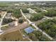 Aerial view of house, neighborhood, and surrounding area at 227 Locust Pass Crse, Ocala, FL 34472